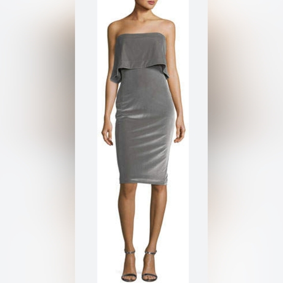 NEW LIKELY DRIGGS COCKTAIL STRAPLESS DRESS. - Picture 2 of 5